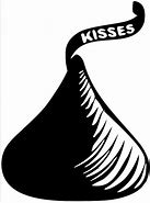 Image result for Hershey Kiss Outline