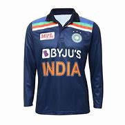 Image result for Indian Cricket Jersey