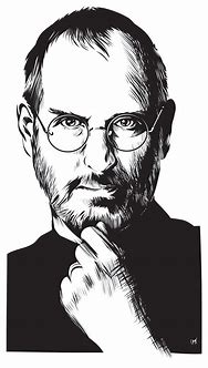 Image result for Steve Jobs Pencil Art