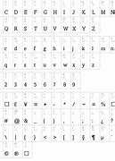 Image result for Amisis MT Black and White Alphabet