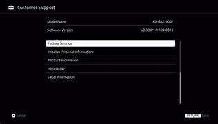 Image result for How to Reset Sony Bravia TV