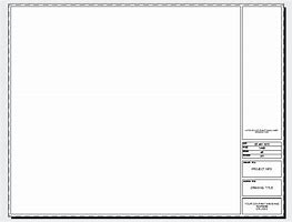 Image result for 2D Title Block and Drawing Sheets for CAD