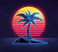Image result for Retro Palm Tree Background