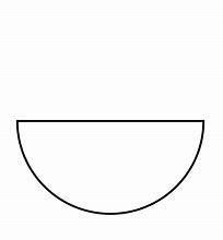 Image result for Half Circle Shape