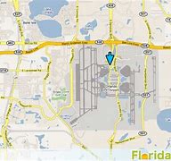 Image result for Orlando International Airport Car Rental Map