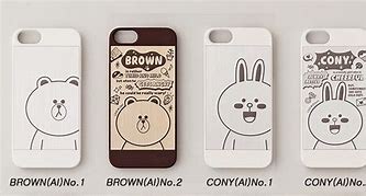 Image result for Brown Line Friends Phone Case