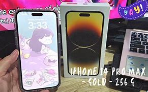 Image result for iPhone 14 Pro Dorado 256 Unboxing