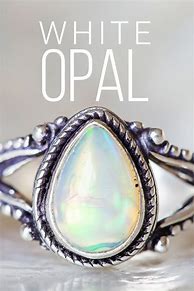Image result for White Opal Gemstone
