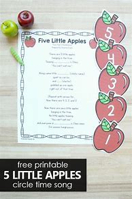 Image result for apples preschool song