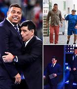 Image result for Ronaldo Maradona