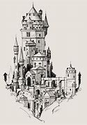 Image result for Gothic Castle Paintings