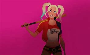 Image result for Harley Quinn with Bat Comic