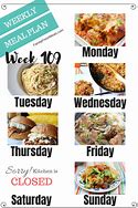 Image result for 2 Week Meal Plan for Family of 4