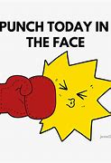 Image result for Punch in the Face Cartoon