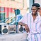 Image result for Black Guy with Boombox