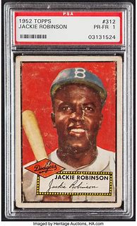 Image result for Jackie Robinson MLB Baseball Card