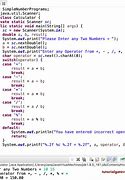 Image result for Calulator Code in Java