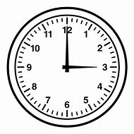 Image result for Eight Thirty Clock Clip Art