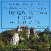Image result for 2 Timothy 2:19