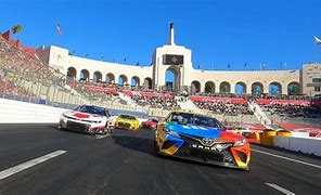 Image result for Cars 1 Los Angeles International Speedway