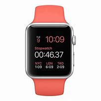 Image result for Apple Watch Silver Case with Pink Sand Band