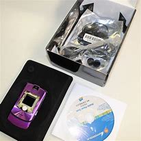 Image result for Motorola RAZR V3i Purplebiack