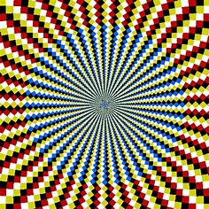Optische illusies en gezichtsbedrog: Gekleurde optische illusies