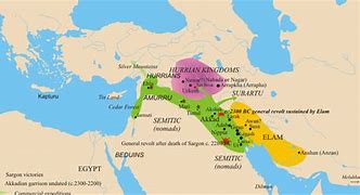 Image result for The Akkadian Empire Map