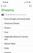Image result for Shopping List On iPhone Notes