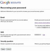 Image result for How to Recover Gmail Account Lost Password