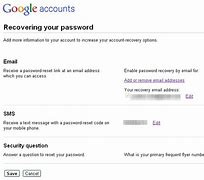 Image result for Gmail Forgot Password Recovery