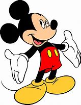 Image result for Mickey Mouse Face Cartoon PNG