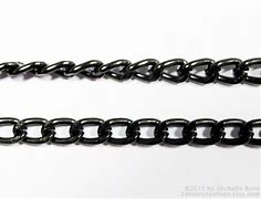 Image result for Black Curb Chain