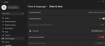 Image result for Change Computer Time Zone Clock
