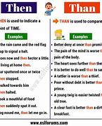 Image result for Then in a Sentence Examples