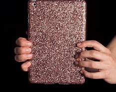 Image result for Rose Gold Glitter iPad Case