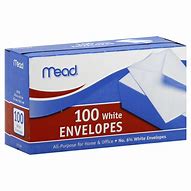 Image result for 100 Envelopes White