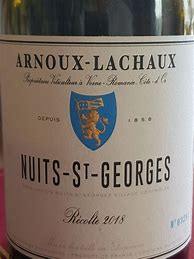 Image result for Robert Arnoux Arnoux Lachaux Nuits saint Georges Boudots