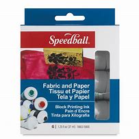 Image result for Speedbal Fabric Block Paint On Paper
