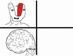 Image result for Brain Memes Anime