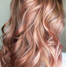 Image result for Rose Gold Blush Hair Color