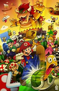 Image result for Super Mario Bros Fan Art