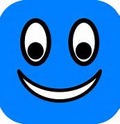 Image result for Blue Square with Smile Game Logo