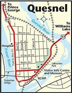 Image result for Map of Quesnel