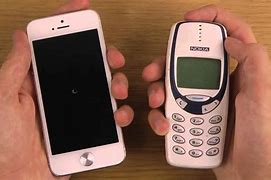 Image result for Nokia 3310 vs iPhone 5