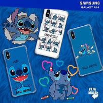 Image result for Samsung A14 5G with Stitch and Angel Phone Case