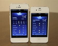 Image result for iPhone 5 Next to iPhone 4