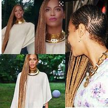 Image result for Beyonce Fulani Braids