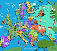 Image result for All Europe Countries Map