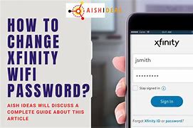 Image result for Changing Xfinity Wifi Password